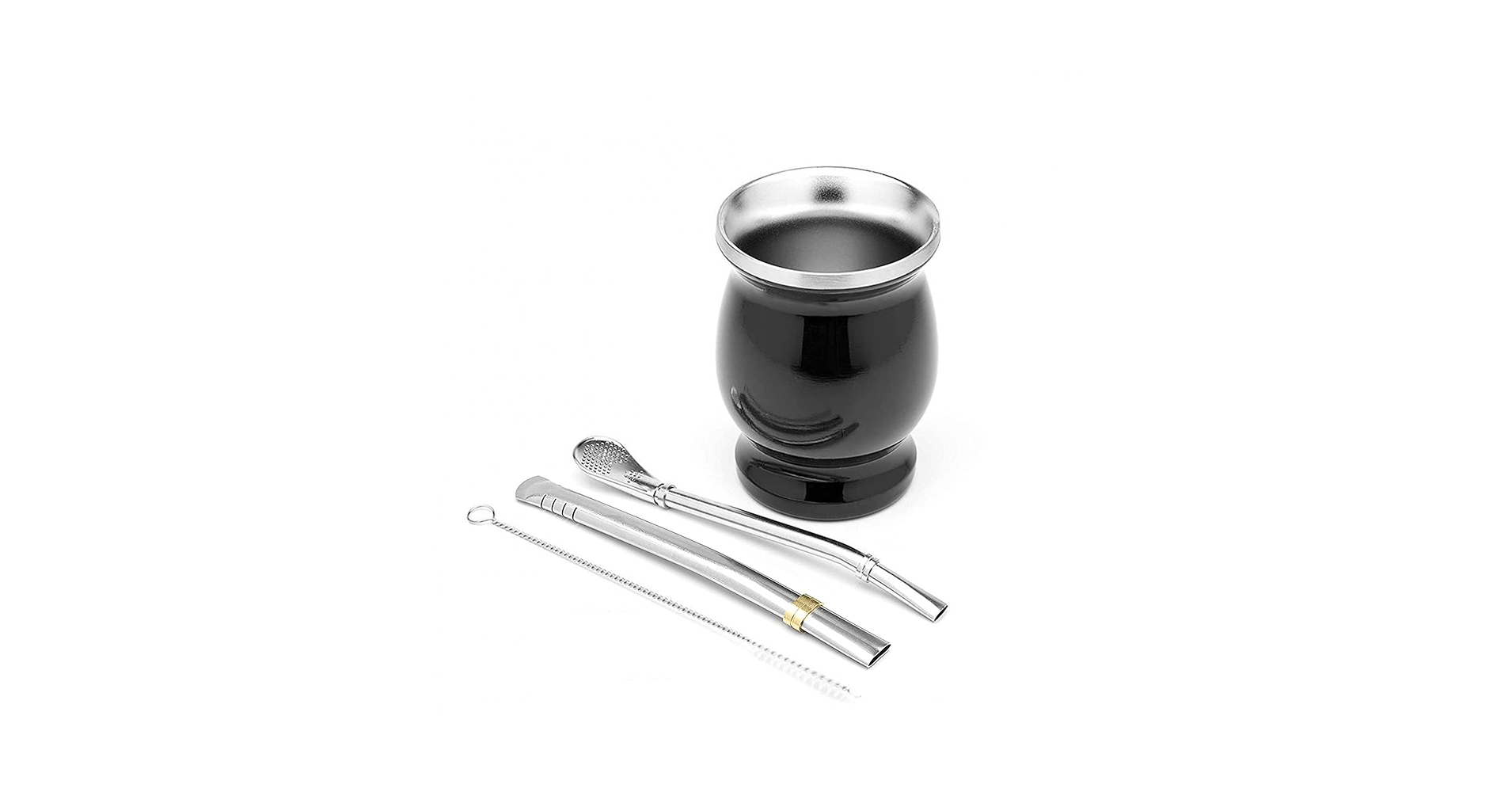 Amazon｜マテ茶カップ ステンレス製 アルゼンチン230ml